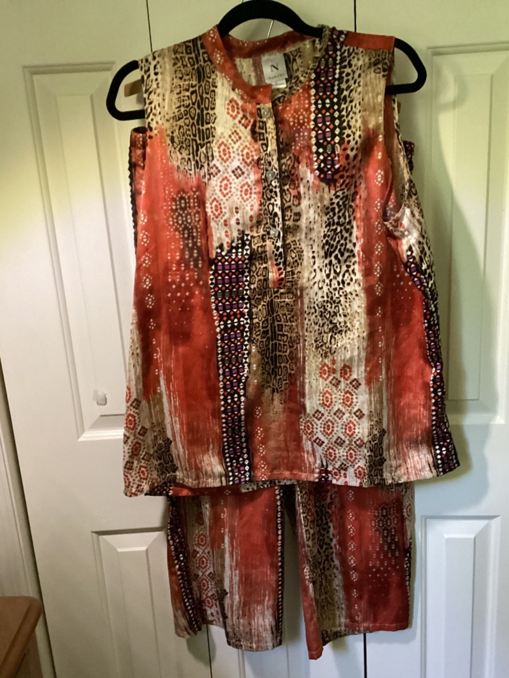NATORI SET top and pants L